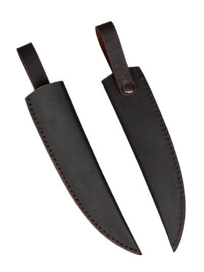 Trollfelsen Mytholon Lagerleben Besteck Messer Lederscheide Kochmesser Anselm Braun